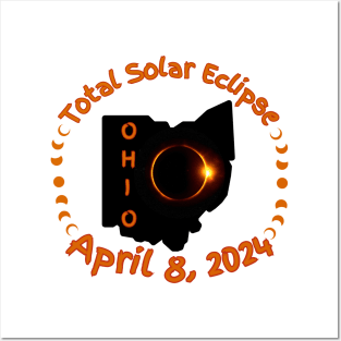 Ohio Total Solar Eclipse Posters and Art